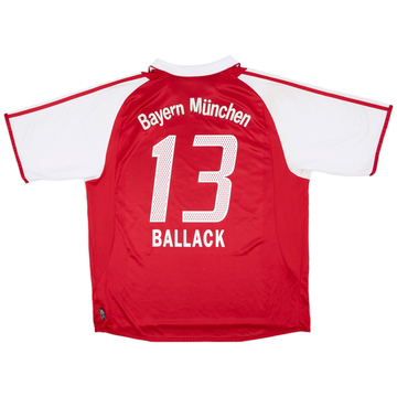 2003-04 Bayern Munich Home Shirt Ballack #13 - 5/10 - (XL)