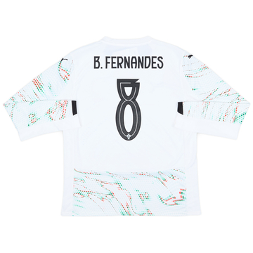 2025-26 Portugal Away L/S Shirt B.Fernandes #8