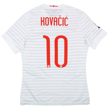 2014-15 Inter Milan Match Issue Away Shirt Kovacic #10