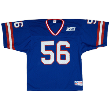 1990 New York Giants #56 Topley Sportswear Home Jersey - 10/10 - (L)