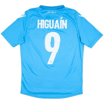 2014-15 Napoli Home Shirt Higuain #9 - 6/10 - (S)