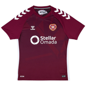 2025-26 Hearts Home Shirt