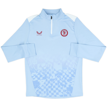 2023-24 Aston Villa Castore 1/4 Zip Training Top (XL.Kids)