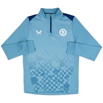 2023-24 Aston Villa Castore Pre-Match 1/4 Zip Top (XL.Kids)