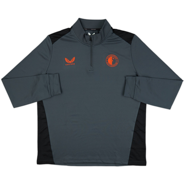 2023-24 Feyenoord Castore 1/4 Zip Training Top (XL)