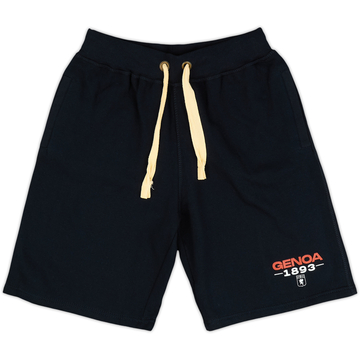 2022-23 Genoa 1/4 Zip Sweat Shorts (L)