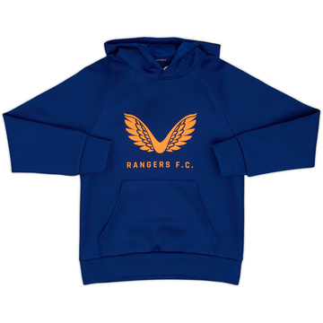 2022-23 Rangers Castore Hooded Logo Top (M.Kids)