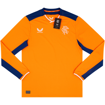 2022-23 Rangers Player Issue Pro Third L/S Shirt