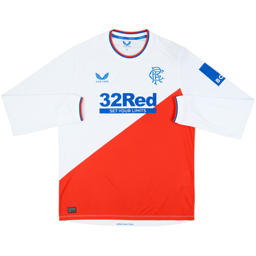 2022-23 Rangers Away L/S Shirt (XL)
