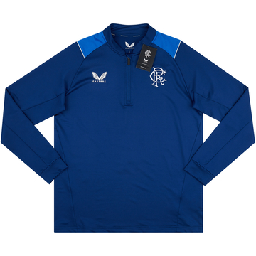2022-23 Rangers Castore 1/4 Zip Training Top