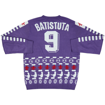 1999-00 Fiorentina Batistuta #9 Christmas Jumper (Oversized fit)