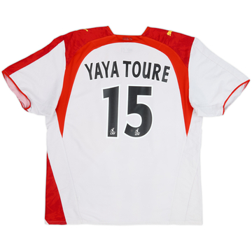 2006-07 Monaco Home Shirt Yaya Toure #15 - 5/10 - (XL)