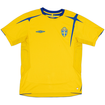 2005-06 Sweden Home Shirt - 5/10 - (M)