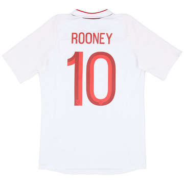 2012-13 England Home Shirt Rooney #10VS