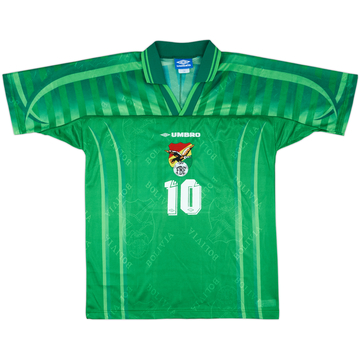 1999 Bolivia Home Shirt #10 (Etcheverry) - 8/10 - (M)