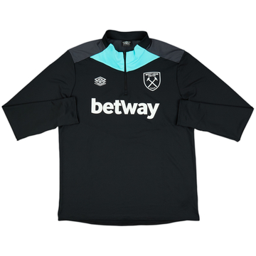 2024-25 West Ham Umbro 1/4 Zip Training Top (XXL)