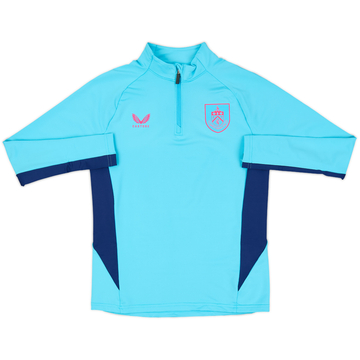 2024-25 Burnley Castore 1/4 Zip Training Top (KIDS)