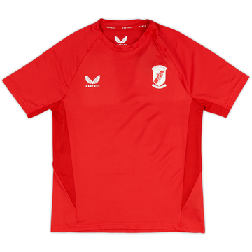 2024-25 Glentoran Castore Training Shirt (KIDS)