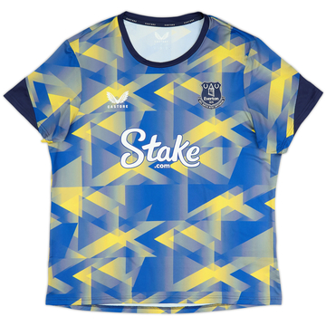 2024-25 Everton Castore Pre-Match Shirt (Women's 3XL)