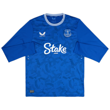 2024-25 Everton Authentic Home L/S Shirt