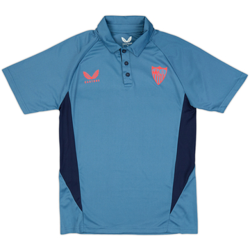 2024-25 Sevilla Castore Polo T-Shirt (S)
