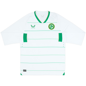 2023-24 Ireland Authentic Away L/S Shirt (L)