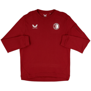 2025-26 Feyenoord Castore Crew Sweat Top