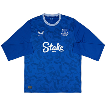 2024-25 Everton Home L/S Shirt (M)