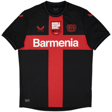 2023-24 Bayer Leverkusen Home 'Double Cup Winners' Shirt - In Box - (KIDS)