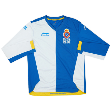 2011-12 Espanyol Home L/S Shirt - 9/10 - (S)