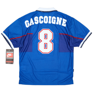 1997-99 Rangers Home Shirt Gascoigne #8 (M)