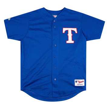 2000s Texas Rangers Majestic Authentic Training Jersey M