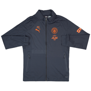 2023-24 Manchester City Staff Issue Rain Jacket #PG (Guardiola) - 9/10 - (XL)
