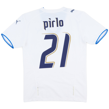 2006 Italy Away Shirt Pirlo #21 - 4/10 - (S)