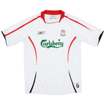 2005-06 Liverpool Away Shirt - 6/10 - (L.Boys)