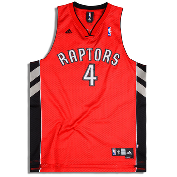 2006-10 Toronto Raptors Bosh #4 adidas Swingman Jersey (Away) XL