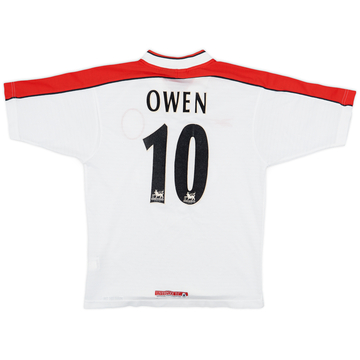 1998-99 Liverpool Away Shirt Owen #10 - 9/10 - (S)