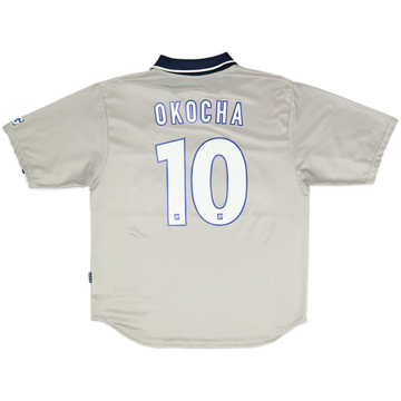 1999-00 Paris Saint-Germain Away Shirt Okocha #10 - 5/10 - (XL)