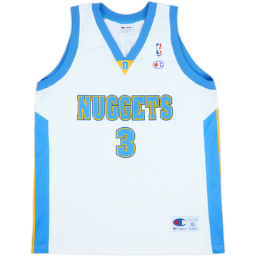 2006-08 Denver Nuggets Iverson #3 Champion Home Jersey - 9/10 - (XL)