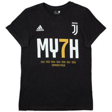 2018-19 Juventus adidas Graphic Tee - 6/10 - (M)