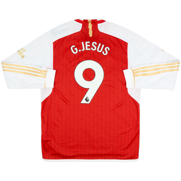 2023-24 Arsenal Home L/S Shirt G.Jesus #9 (XL)