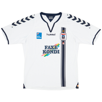 2010-11 AGF Aarhus Player Issue Home Shirt - 10/10 - (XL)