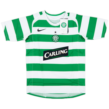 2005-07 Celtic Home Shirt (M.Boys)