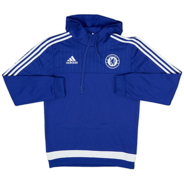 2015-16 Chelsea adidas Hooded Sweat Top - 6/10 - (S)