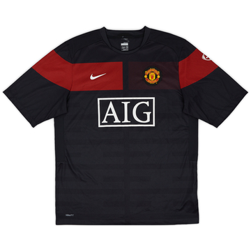2009-10 Manchester United Nike Training Shirt - 6/10 - (L)