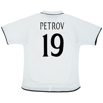 2001-02 Celtic Away Shirt Petrov #19 - 6/10 - (XL)