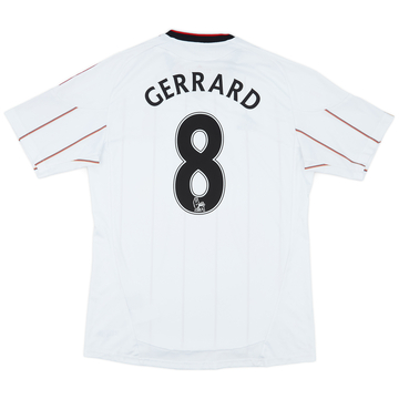 2010-11 Liverpool Away Shirt Gerrard #8 - 5/10 - (M)
