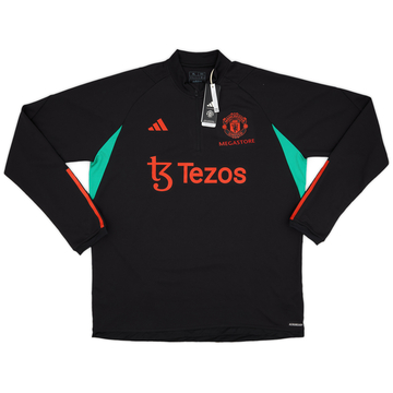 2023-23 Manchester United adidas 1/4 Zip Training L/S Top (XL)