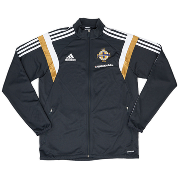 2014-15 Northern Ireland adidas Track Jacket - 8/10 - (M)