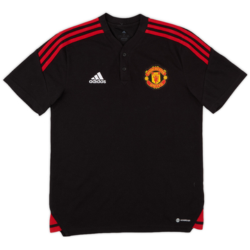2022-23 Manchester United adidas Polo Shirt - 8/10 - (S)